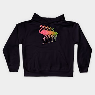 Flamingo's Dancing Kids Hoodie